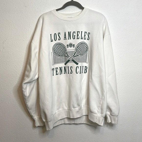 Show Me Your Miami Stanley Sweatshirt Los Angeles Tennis Club Graphic Size Large - Picture 4 of 8